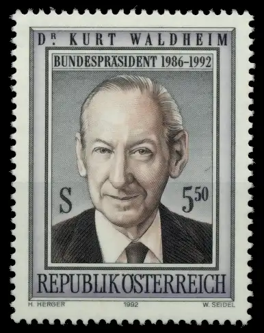 ÖSTERREICH 1992 Nr 2072 postfrisch SB4E45A