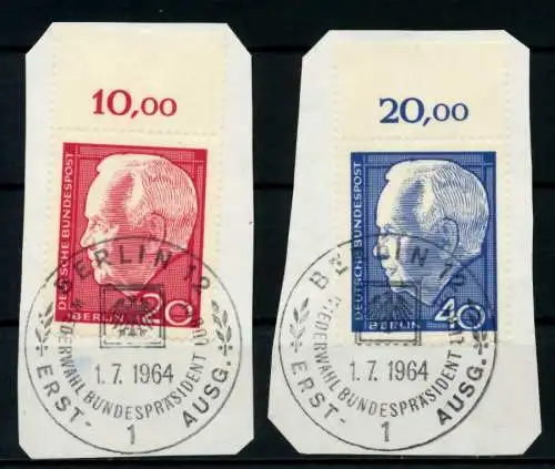 BERLIN 1964 Nr 234-235 gestempelt Briefst³ck zentrisch ORA 5EBAAE
