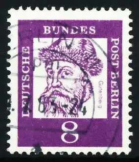 BERLIN DS BED. DEUT. Nr 201 gestempelt 5EBB32