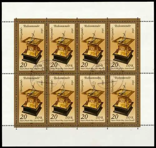 DDR BLOCK KLEINBOGEN Nr 2798 gestempelt KLEINBG 56844E