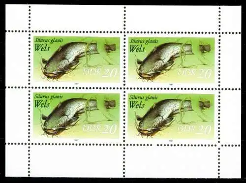 DDR BLOCK KLEINBOGEN Nr 3097I postfrisch KLEINBG S9F01EE