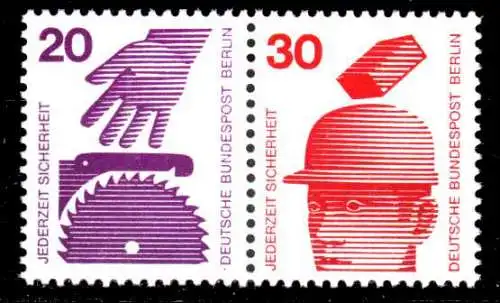 BERLIN ZUSAMMENDRUCK Nr W48 postfrisch WAAGR PAAR S9F04E2