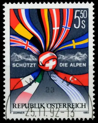 ÖSTERREICH 1992 Nr 2065 zentrisch gestempelt 6ECC2E