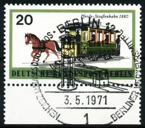 BERLIN 1971 Nr 381 ZENTR-ESST URA 5E8226