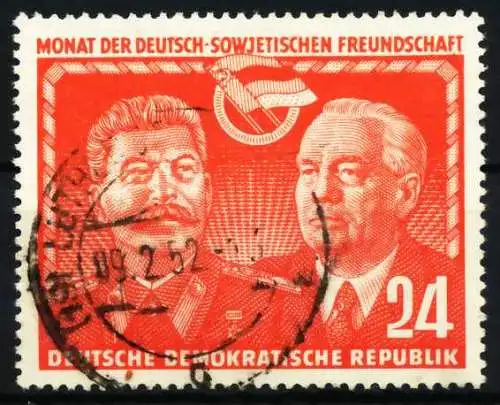 DDR 1951 Nr 297 zentrisch gestempelt 5EF6B2