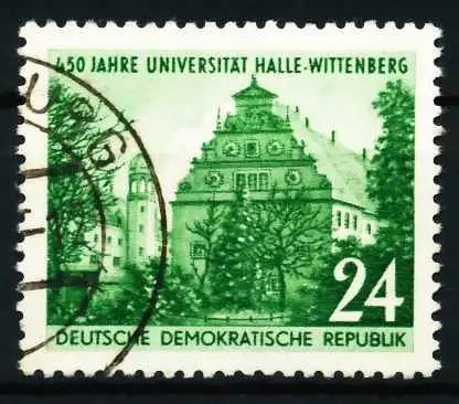 DDR 1952 Nr 318XII gestempelt 5EF7D6