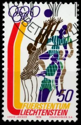 LIECHTENSTEIN 1976 Nr 652 gestempelt 6E976A