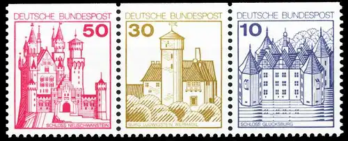 BRD ZUSAMMENDRUCK Nr W59 postfrisch 3ER STR 5F3402