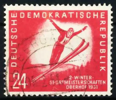 DDR 1951 Nr 281 gestempelt 5F31B2