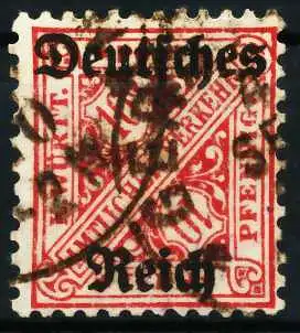 DEUTSCHES-REICH DIENST Nr 58 gestempelt 63F99E