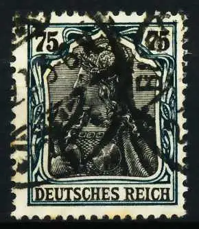 D-REICH GERMANIA Nr 104a gestempelt 6871DA