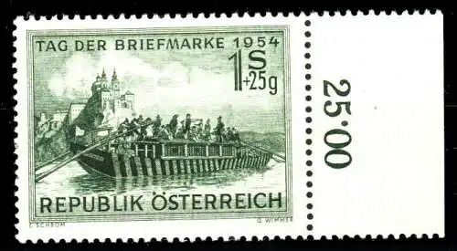 ÖSTERREICH 1954 Nr 1010 postfrisch ORA 336A6A