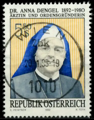 ÖSTERREICH 1992 Nr 2067 zentrisch gestempelt 6ECCEA