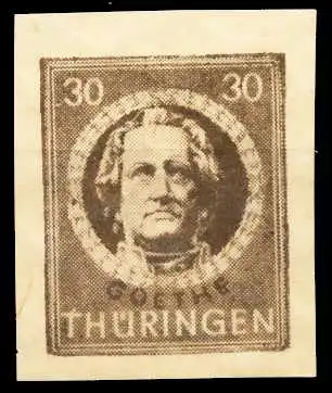 SBZ THÜRINGEN Nr 99BYay postfrisch 6708E2