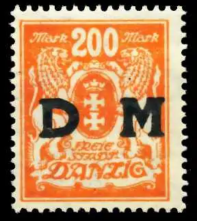DANZIG DIENSTMARKEN Nr 38 postfrisch 60D72A