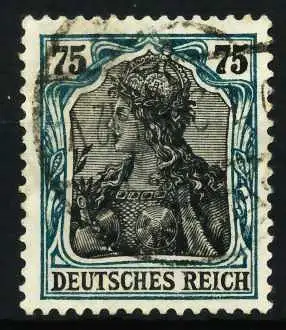 D-REICH GERMANIA Nr 104a gestempelt 6871E6