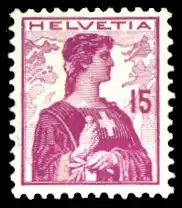 SCHWEIZ 1909 Nr 116 ungebraucht 3940AE