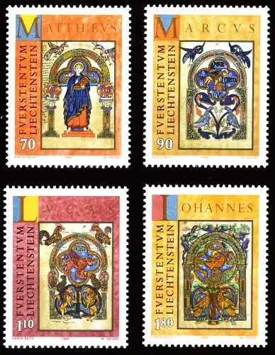 LIECHTENSTEIN 1996 Nr 1141-1144 postfrisch SA18BBA