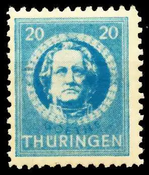 SBZ THÜRINGEN Nr 98AXp1 postfrisch 6732A2