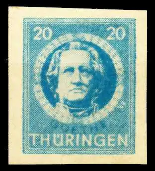 SBZ THÜRINGEN Nr 98BXp1 postfrisch 6732EE