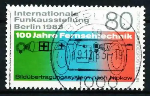 BERLIN 1983 Nr 702 zentrisch gestempelt 622EBE