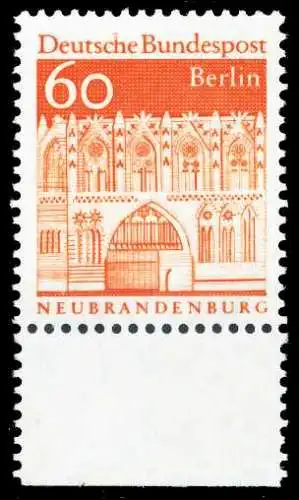 BERLIN DS D-BAUW. 2 Nr 278 postfrisch URA 60DACA