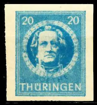 SBZ THÜRINGEN Nr 98BXp1 postfrisch 6732CE