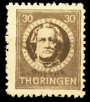 SBZ THÜRINGEN Nr 99AYaz2 postfrisch 6708AE