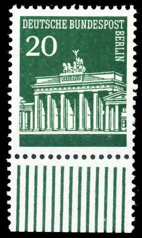 BERLIN DS BRAND. TOR Nr 287 postfrisch URA 60DAD2