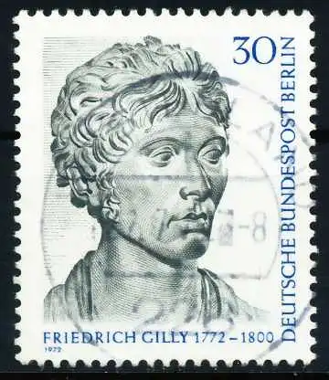 BERLIN 1972 Nr 422 zentrisch gestempelt 610BD6