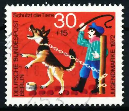 BERLIN 1972 Nr 418 zentrisch gestempelt 610B2E