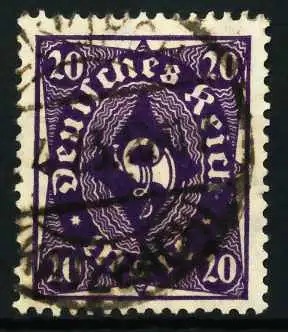 D-REICH INFLA Nr 230P zentrisch gestempelt 6A1472