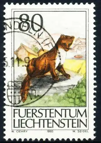 LIECHTENSTEIN 1993 Nr 1067 gestempelt 60A4C6