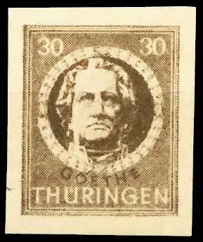 SBZ THÜRINGEN Nr 99BYaz2 postfrisch 67084E