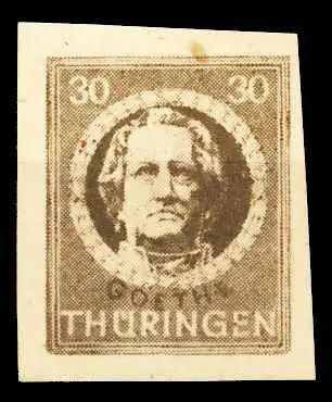 SBZ THÜRINGEN Nr 99BYaz2 postfrisch 67079A