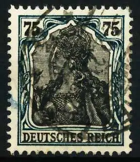 D-REICH GERMANIA Nr 104a gestempelt 6871EE