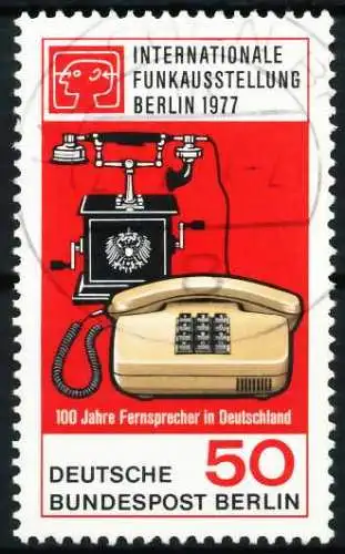 BERLIN 1977 Nr 549 zentrisch gestempelt 61E852