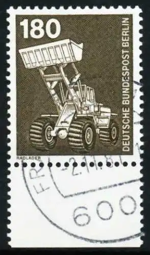 BERLIN DS INDUSTRIE u. TECHNIK Nr 585 zentrisch gestempelt U 620B8E