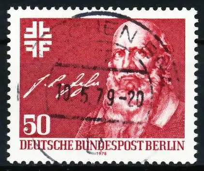 BERLIN 1978 Nr 570 zentrisch gestempelt 61EA56
