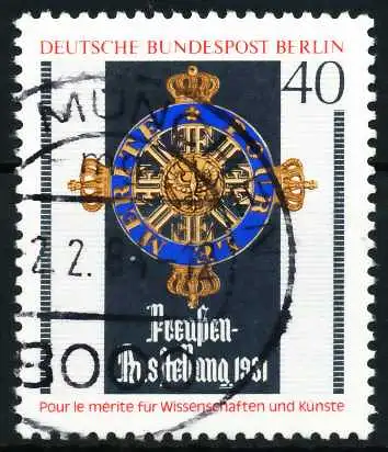 BERLIN 1981 Nr 648 zentrisch gestempelt 62124E