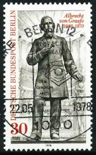 BERLIN 1978 Nr 569 zentrisch gestempelt 61EA32