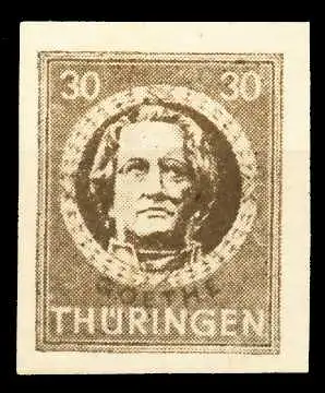 SBZ THÜRINGEN Nr 99BYaz1 postfrisch 67068E