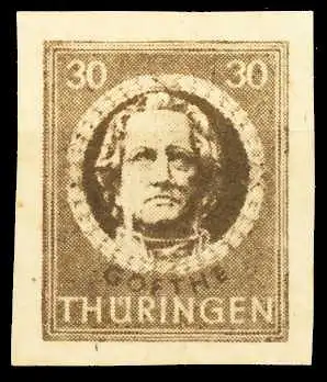 SBZ THÜRINGEN Nr 99BYaz2 postfrisch 670852