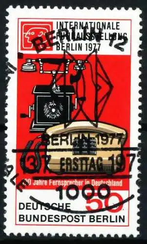 BERLIN 1977 Nr 549 zentrisch gestempelt 61E84E