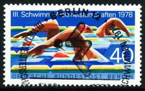 BERLIN 1978 Nr 571 zentrisch gestempelt 61EA86