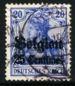 BES 1WK LP BELGIEN Nr 4I gestempelt 629B0A