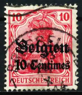 BES 1WK LP BELGIEN Nr 3 gestempelt 629B3E