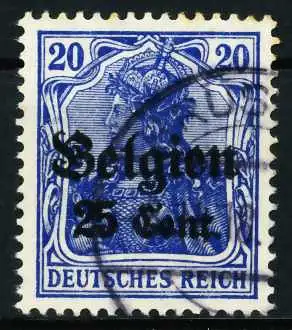 BES 1WK LP BELGIEN Nr 18a gestempelt 629D1E