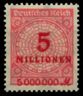 D-REICH INFLA Nr 317A postfrisch 6B69F6