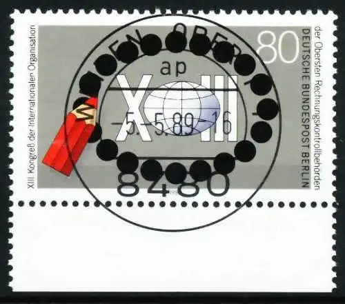 BERLIN 1989 Nr 843 zentrisch gestempelt URA 629FBA